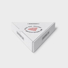 Custom Printed Corrugated Cardboard Paper Triangle Pizza Slice Box