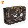 Personalized Shoe Corrugated Paper Package Box with Handle for Slippers