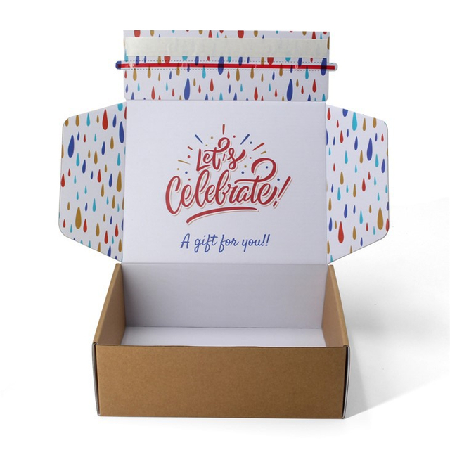 Adhesive Tear Strips Shipping Boxes