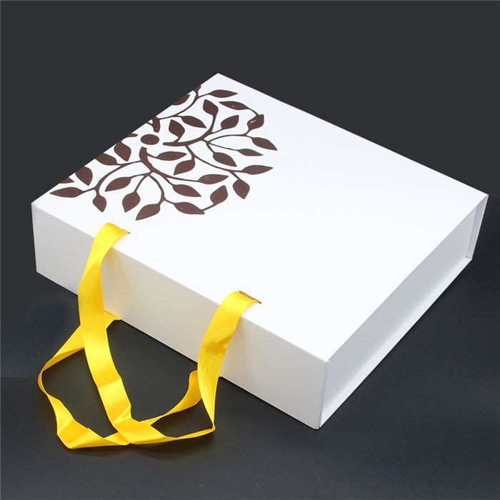 Gift Box Packaging With Handle Insert
