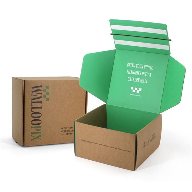 Shipping Box With Self Adhesive