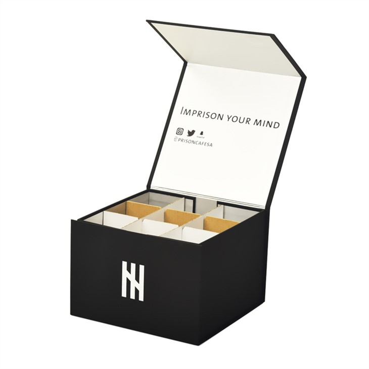 Black Box Packaging With Insert