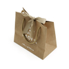 Wholesale Custom Printed Brand Logo Design Promotion Luxury Clothing Retail Gift Shopping Jewellery Paper Bag With Handle