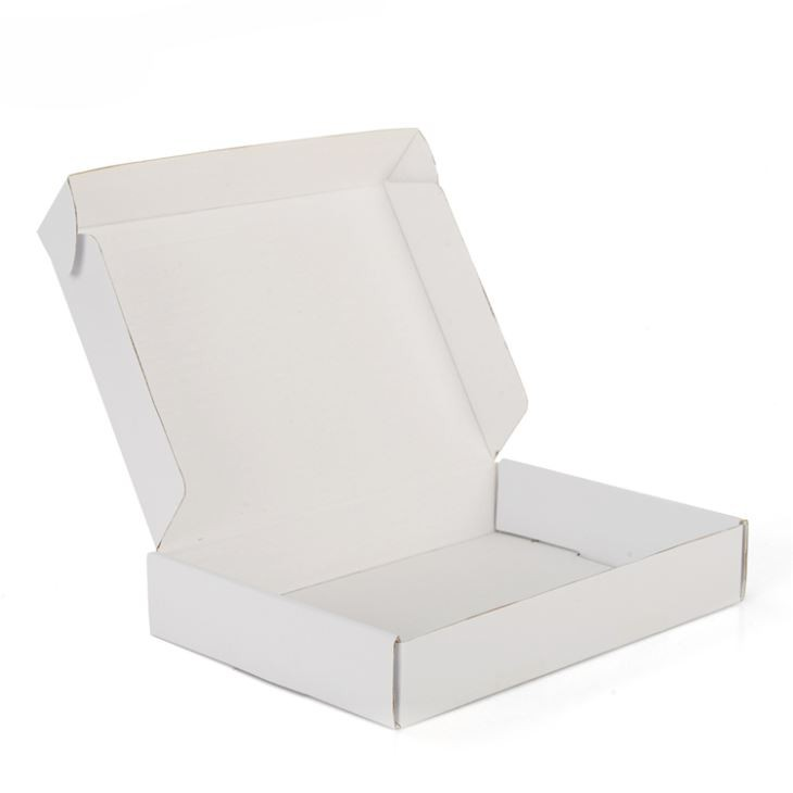 White Corrugated Shipping Boxes