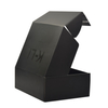 Customized Black Shipping Boxes with Zipper Strip