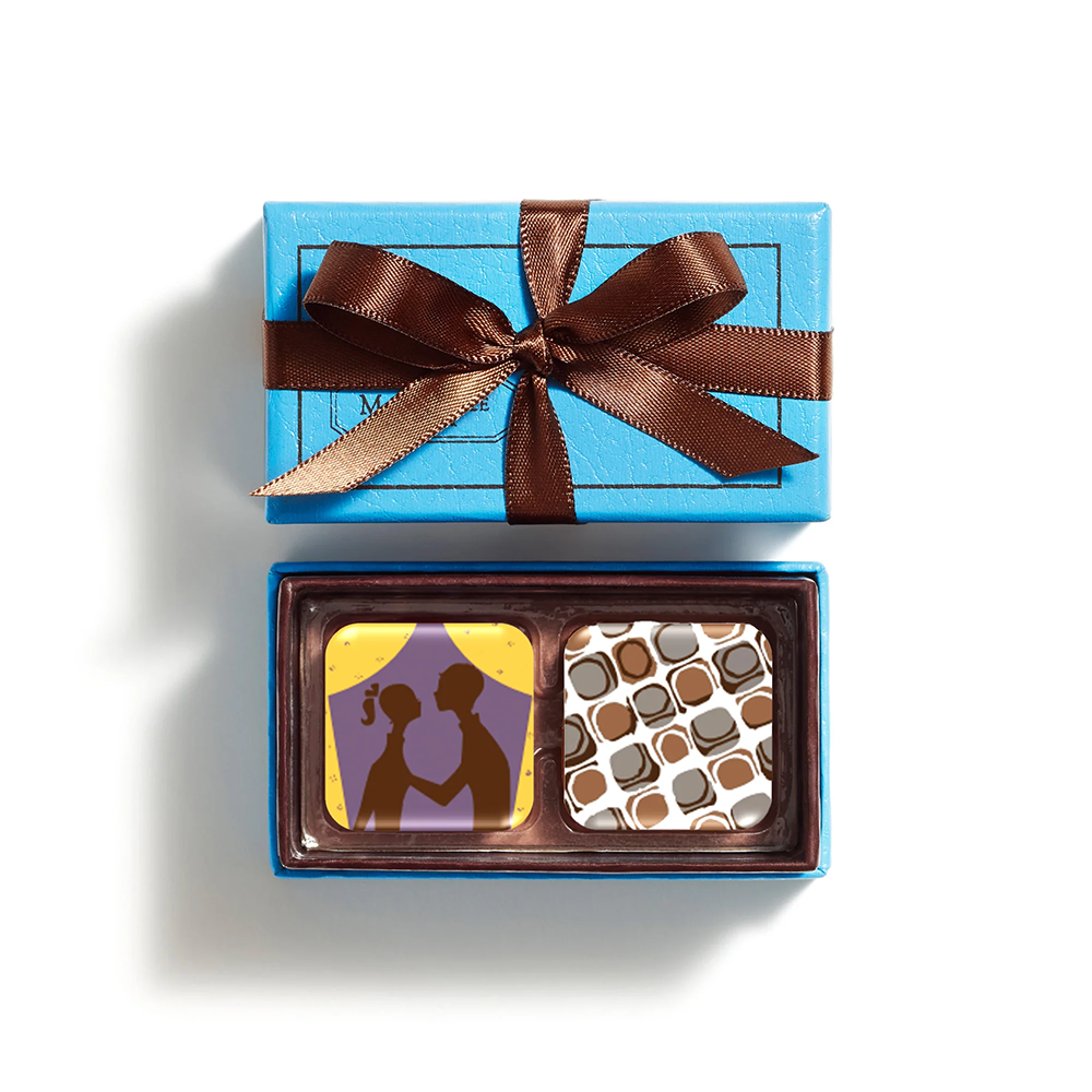 Mini 2 Piece Chocolate Boxes