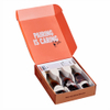 Custom Corrugated Cardboard Red Wine Gift Shipping Packaging Boxes