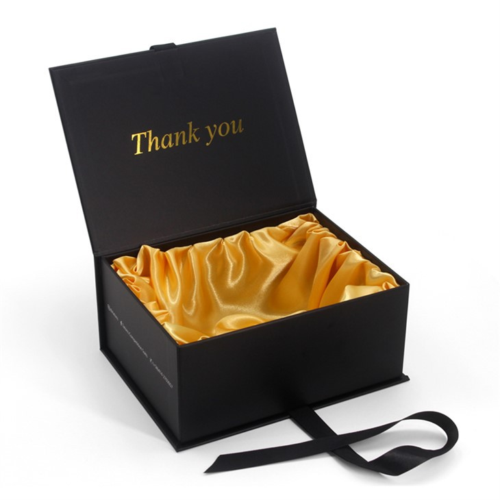 Hair Box Packaging With Satin