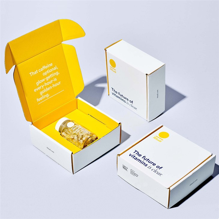 Vitamin Mailer Packaging Box
