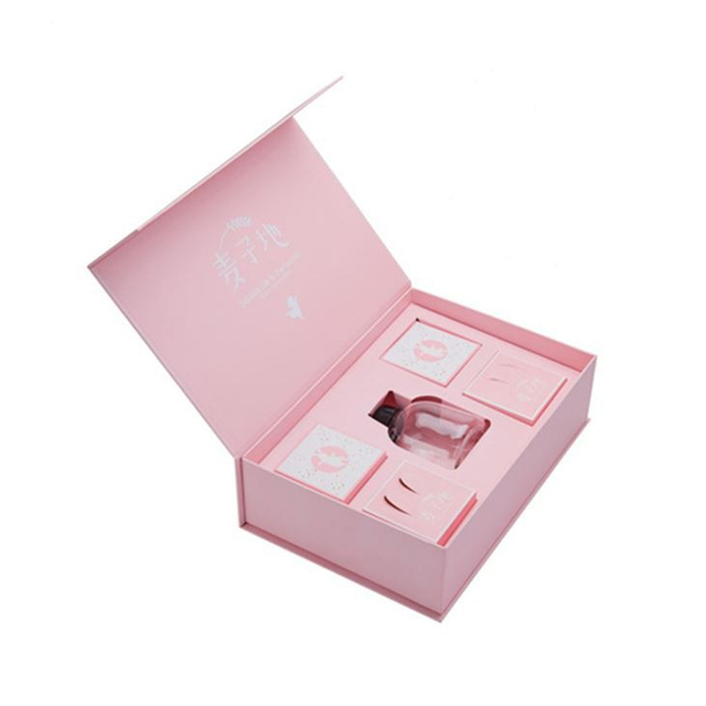 Custom Pink Magnetic Gift Box