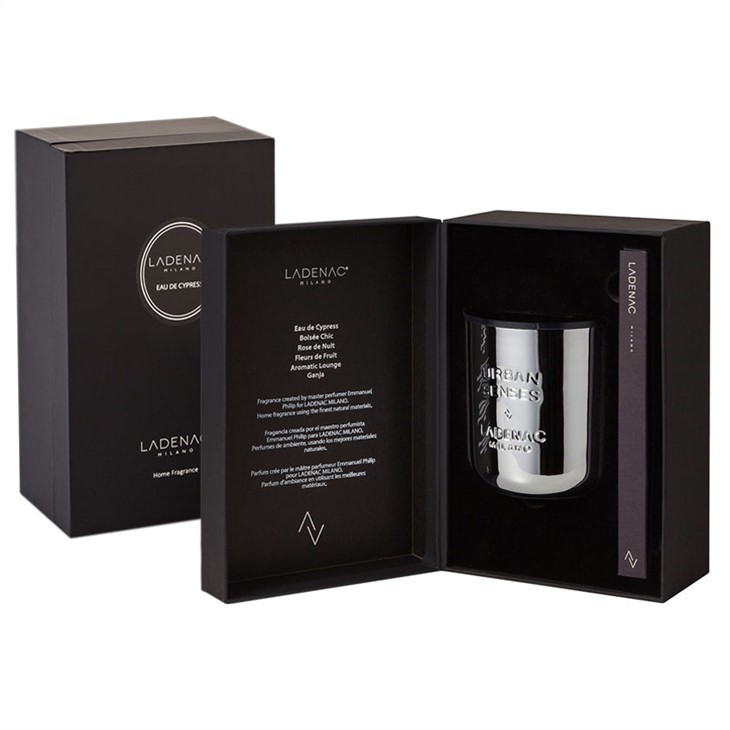 Luxury Black Candle Box