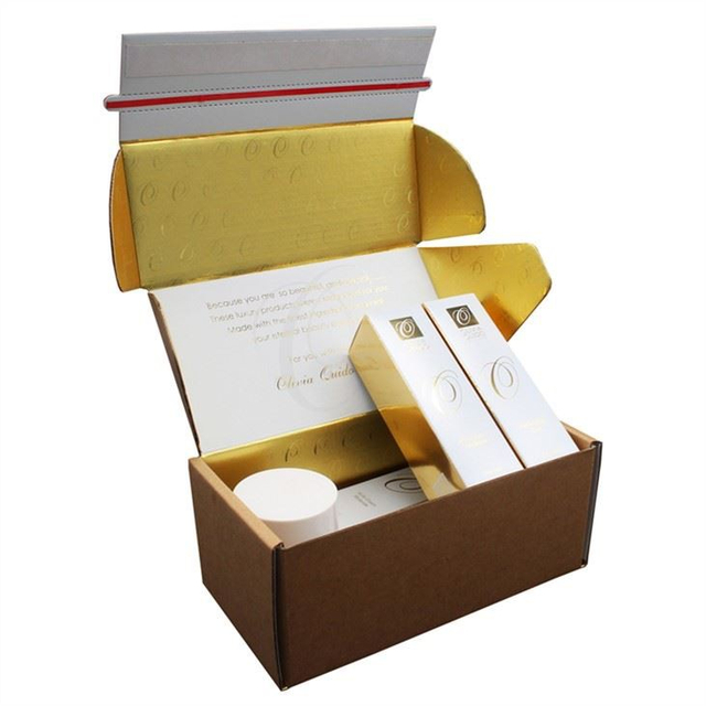 Glitter Cosmetic Mailer Box