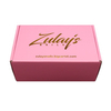 Pink Corrugated Shipping Boxes