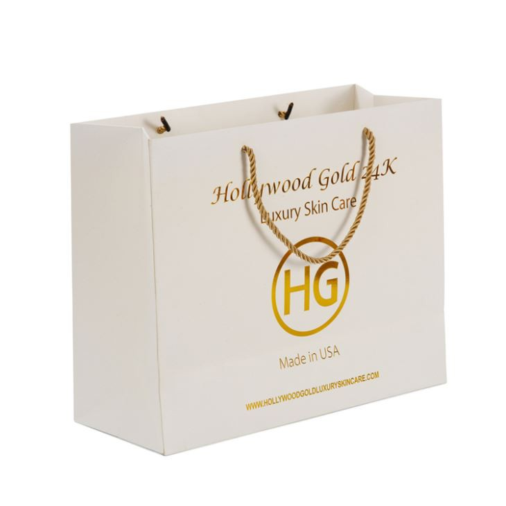 White Paper Gift Bags