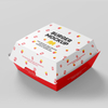 Customized Takeaway Fast Food Burger Box Packaging
