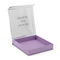 Silver Cardboard Gift Packaging Box