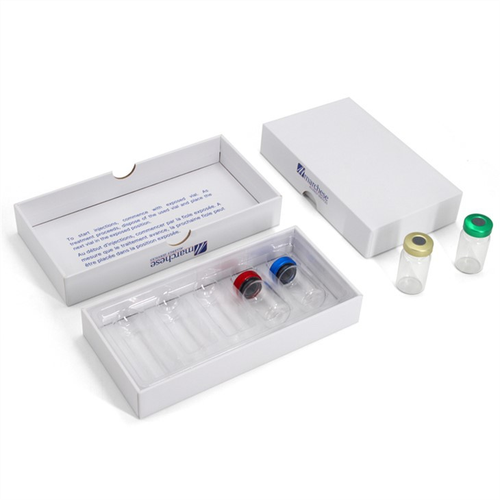 Cardboard 10ml 20ml Vial Packaging Box