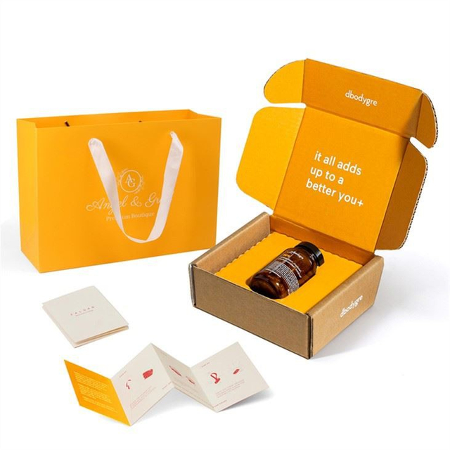 Paper Packaging Box And Bag