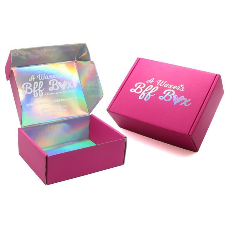 Hot Pink Shipping Mailer Box