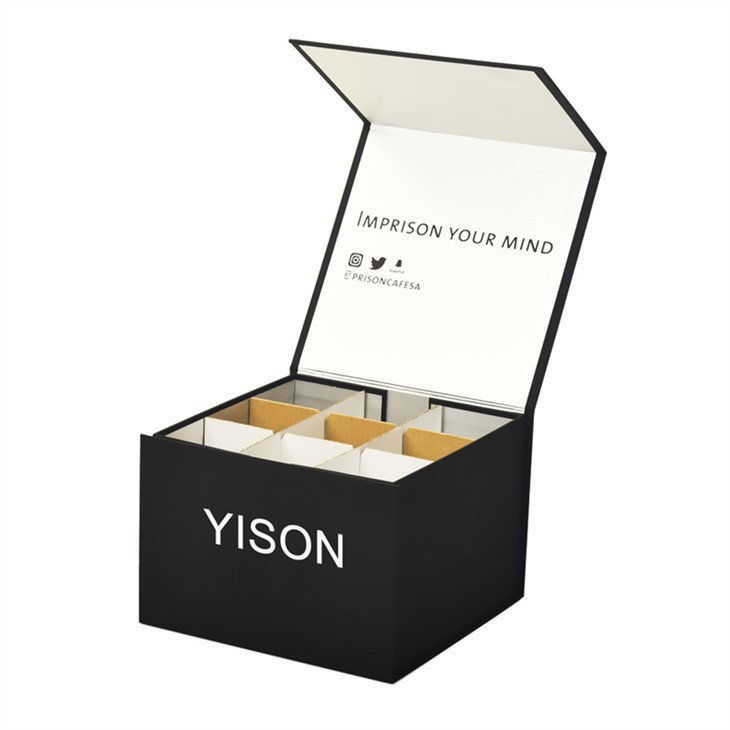 Black And Silver Gift Packaging Box