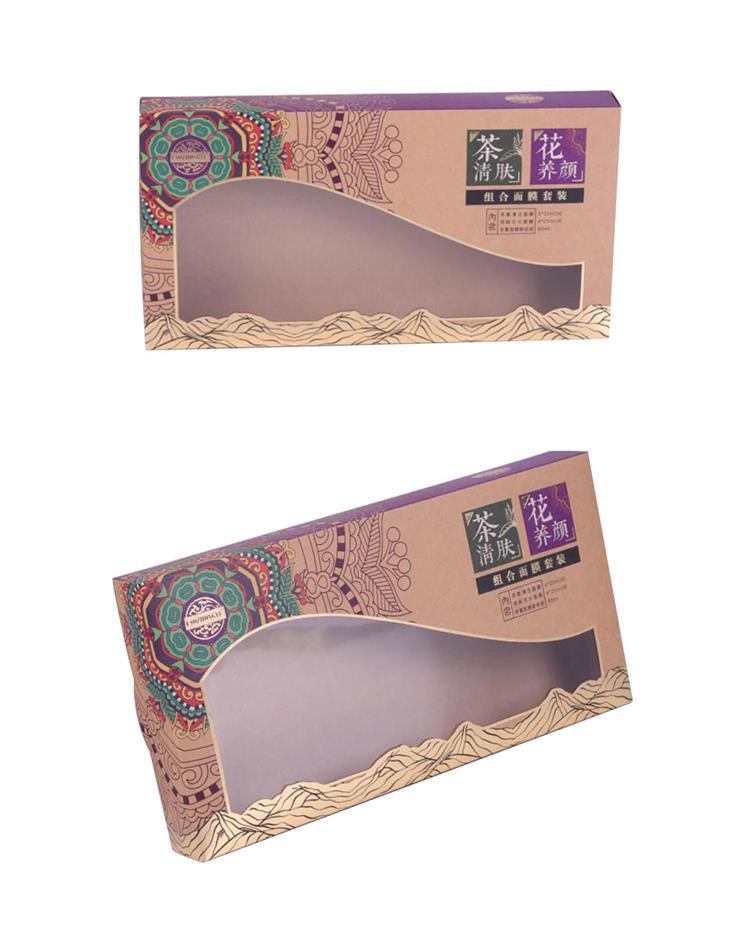 Kraft Gift Box with Window