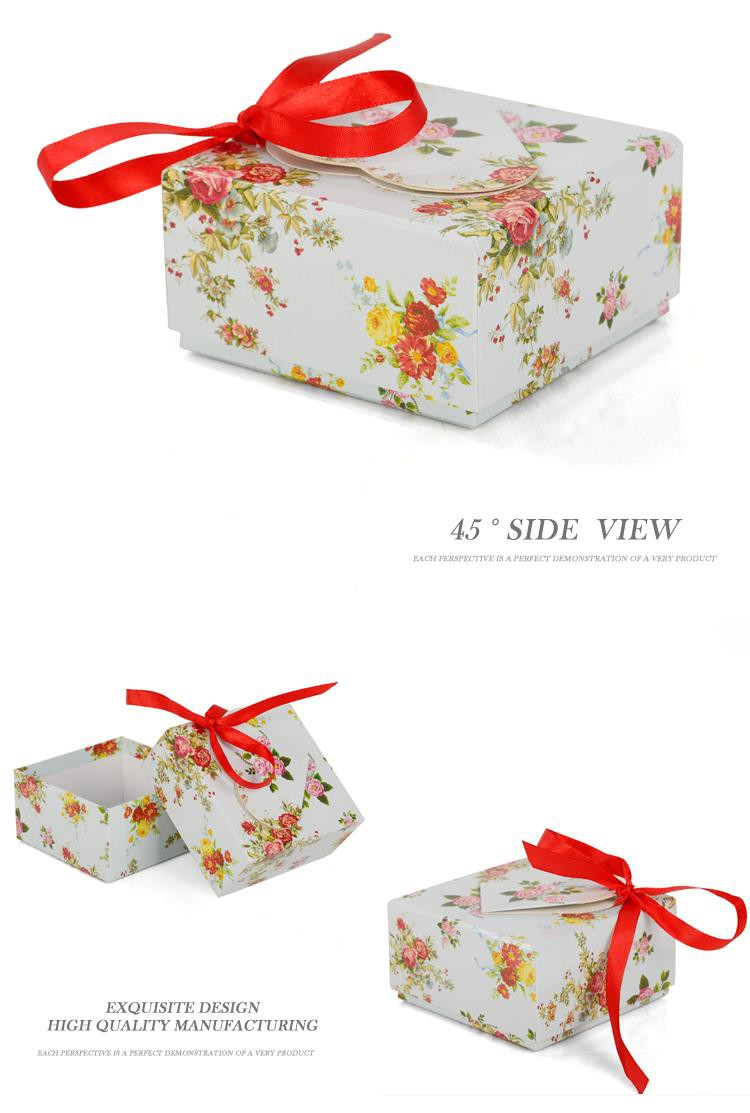 Square Gift Boxes with Lids