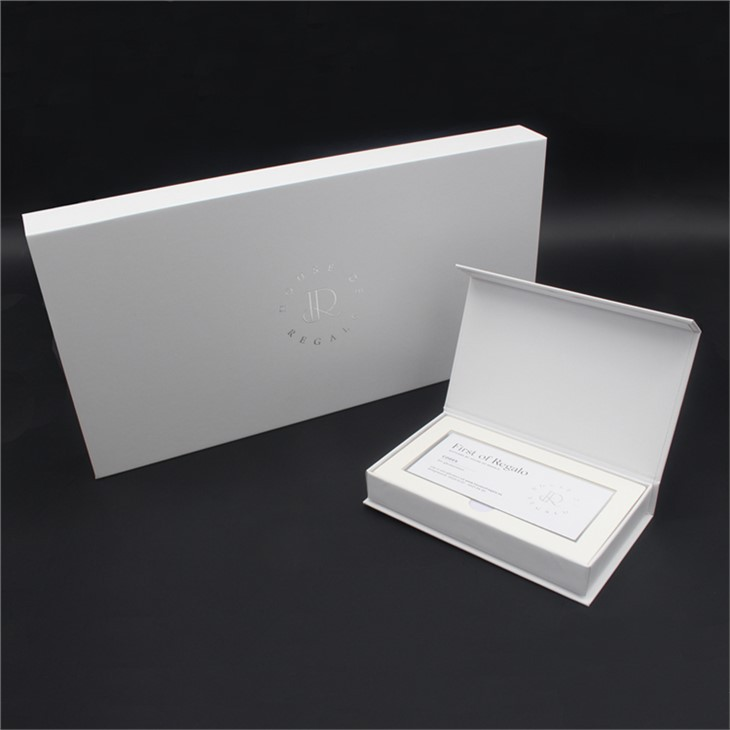 White Flip Top Box