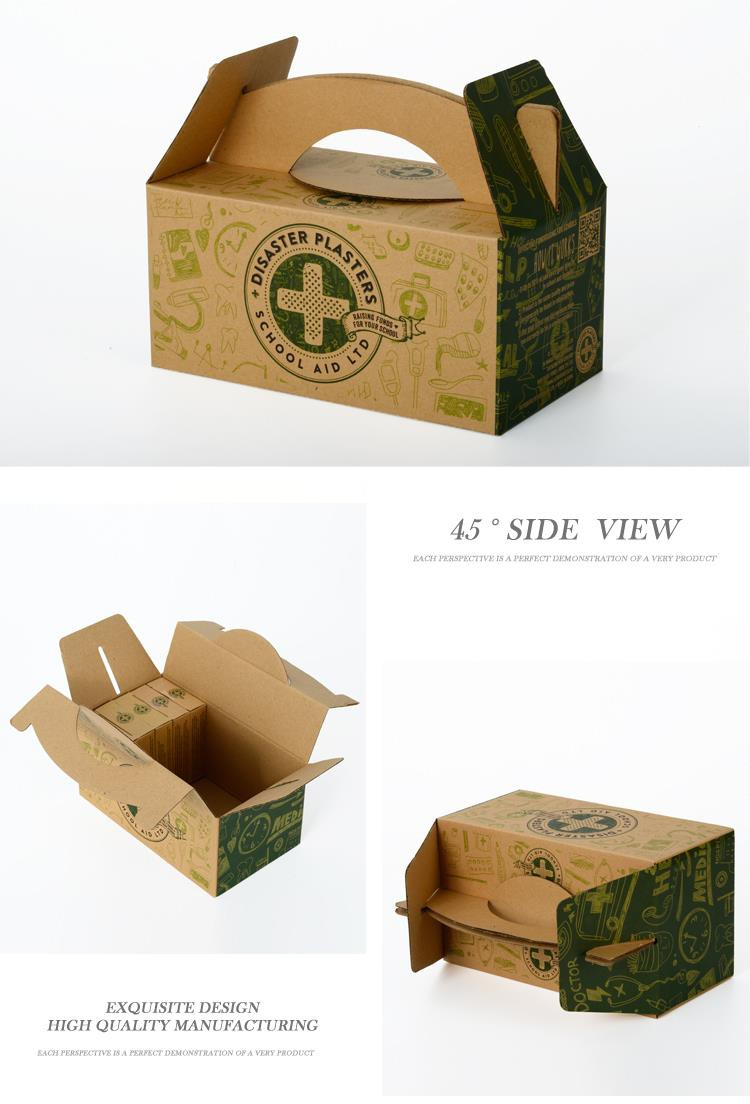 Paper Box with Handle