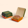 Customized Takeaway Fast Food Burger Box Packaging