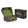 Personalized Shoe Corrugated Paper Package Box with Handle for Slippers