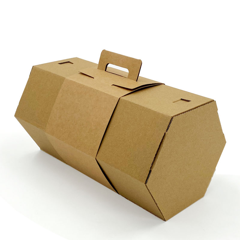 Custom Rollor E-commerce Clothing Packaging Box with Handle