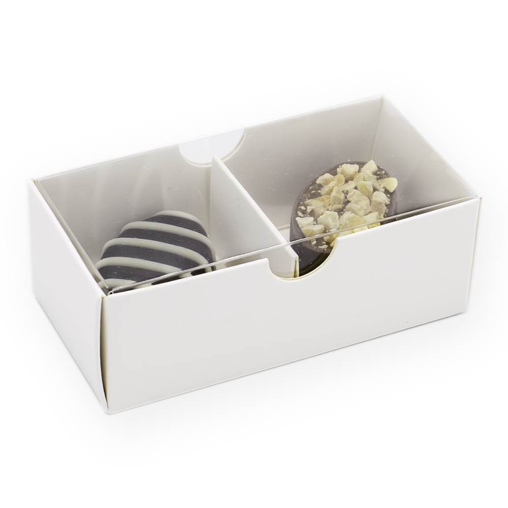 Chocolate Box with Clear Lid