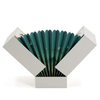 Custom Rigid Double Door Perfume Gift Box with Folding Fan Design