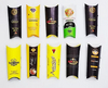 Custom Logo Tear Off Design Food Pillow Packaging Boxes