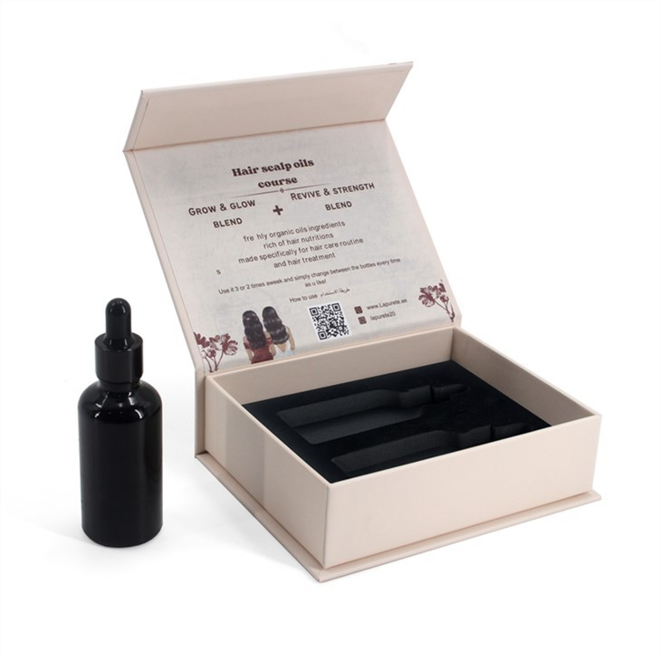 Hair Oil Box Packaging