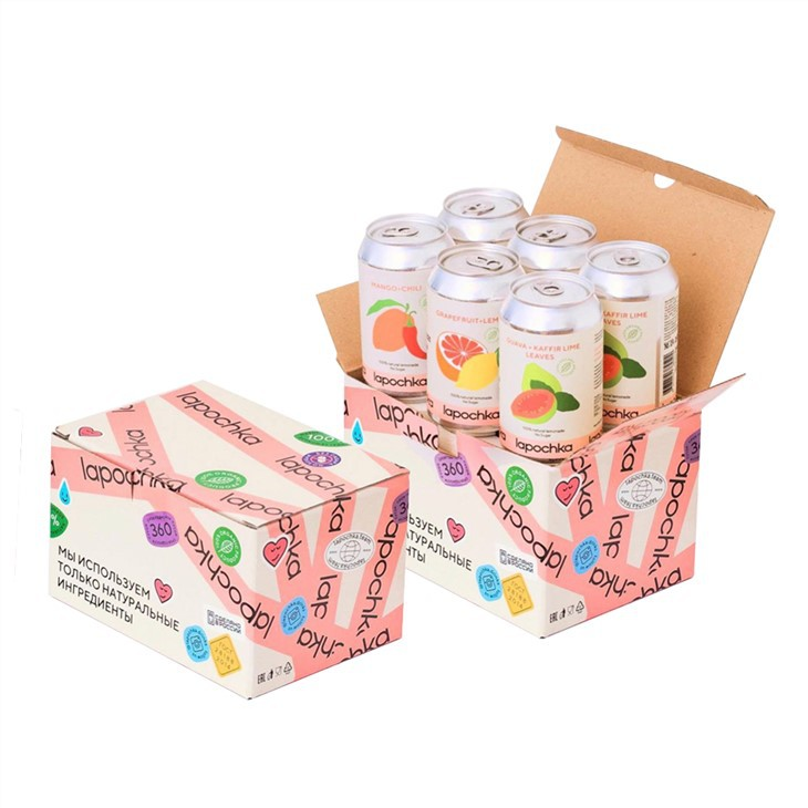 6 Pack Beer Can Box