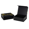Black Packaging Box Gold Foil