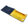 Custom Folding Magnetic Jewelry Box with Gold Foil Stamping Logo