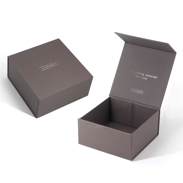 Grey Cardboard Packaging Boxes