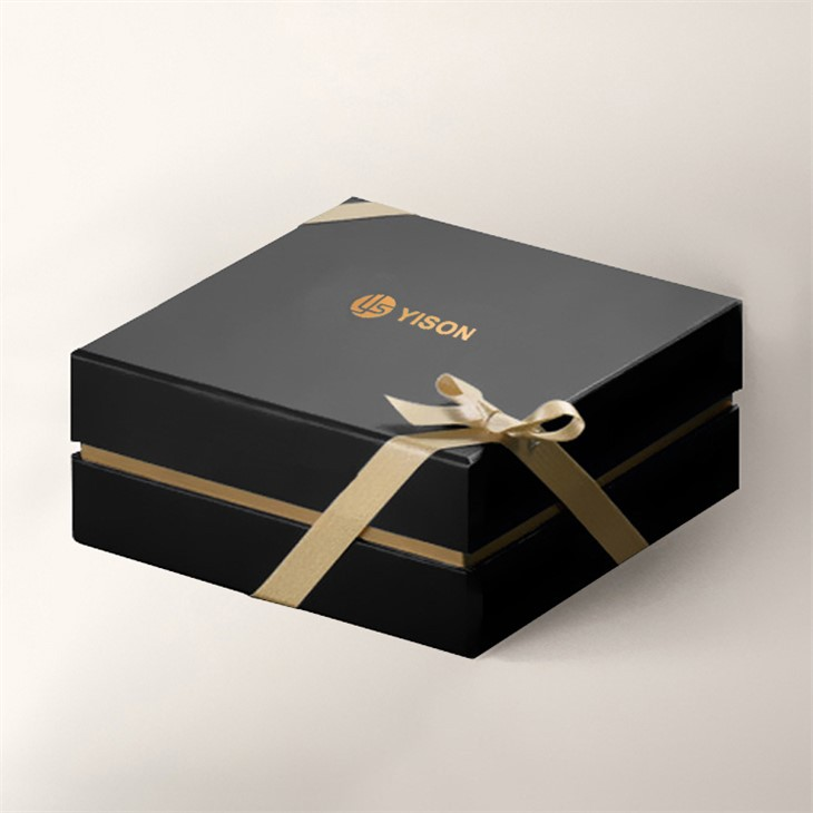 Black And Gold Gift Box