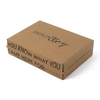 Black Cardboard Zipper Shipping Boxes