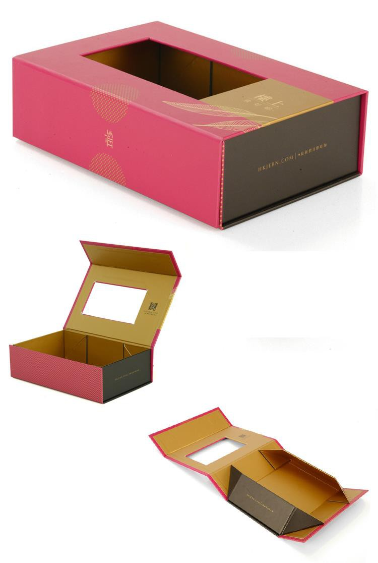 Folding Box with Window