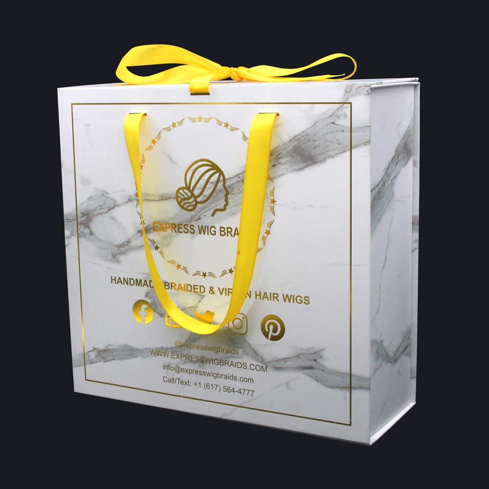 Custom Luxury Hair Extensions Packaging