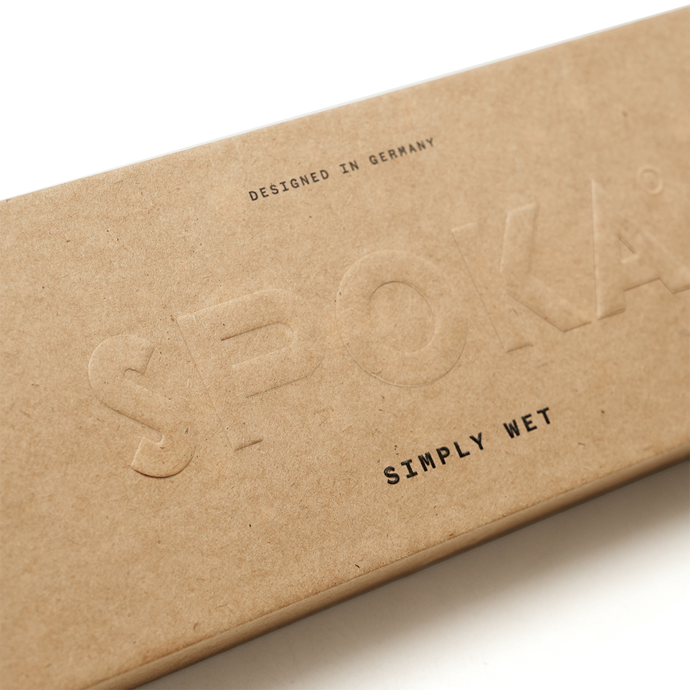 Custom Drawer Kraft Paper Gift Box with Embossed Logo