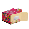 Custom Cake Box with Window