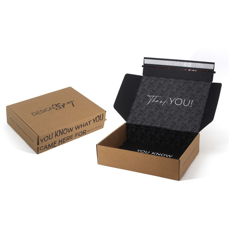 shipping box with self adhesive 5