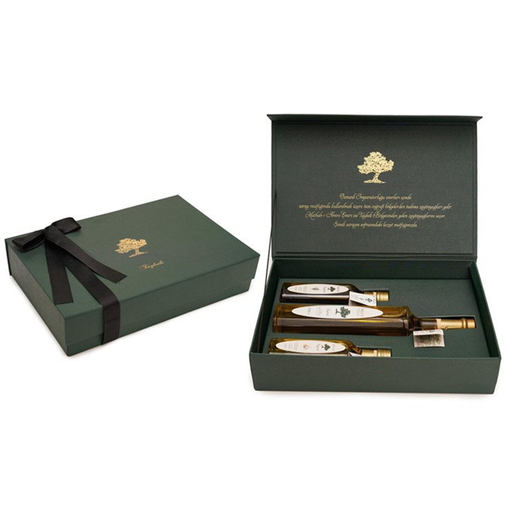 Luxury Olive Oil Bottle Package Box