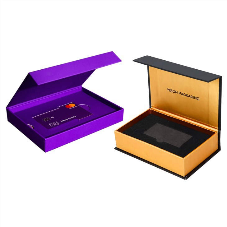 Custom Luxury Credit Gift Card Packaging