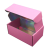 Pink Corrugated Shipping Boxes