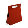 Luxury Triangle Shaped Foldable Magnetic Gift Paper Box with Die Cut Handle